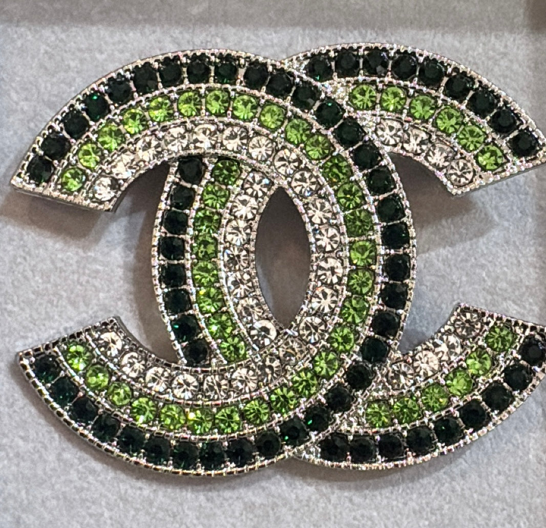 Lime & Black Bling CC