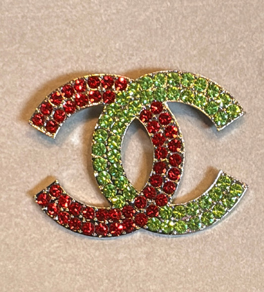 Red & Green Bling CC